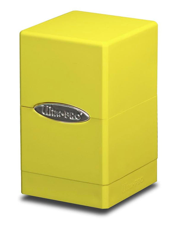 Yellow - Satin Tower Deckbox (Ultra Pro)