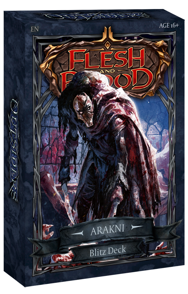 Blitz Deck [Uzuri, Arakni, Riptide, Azalea, Katsu, Benji] - Outsiders (Flesh and Blood)