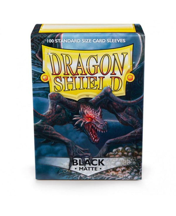 Black - Matte Card Sleeves (Dragon Shield)