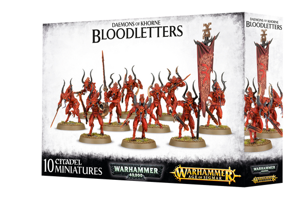 Daemons of Khorne: Bloodletters (Warhammer Age of Sigmar / 40,000- Games Workshop)