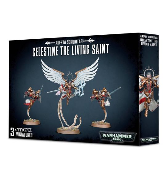 Space Marines - Adepta Sororitas: Celestine, The Living Saint (Warhammer 40,000 - Games Workshop)