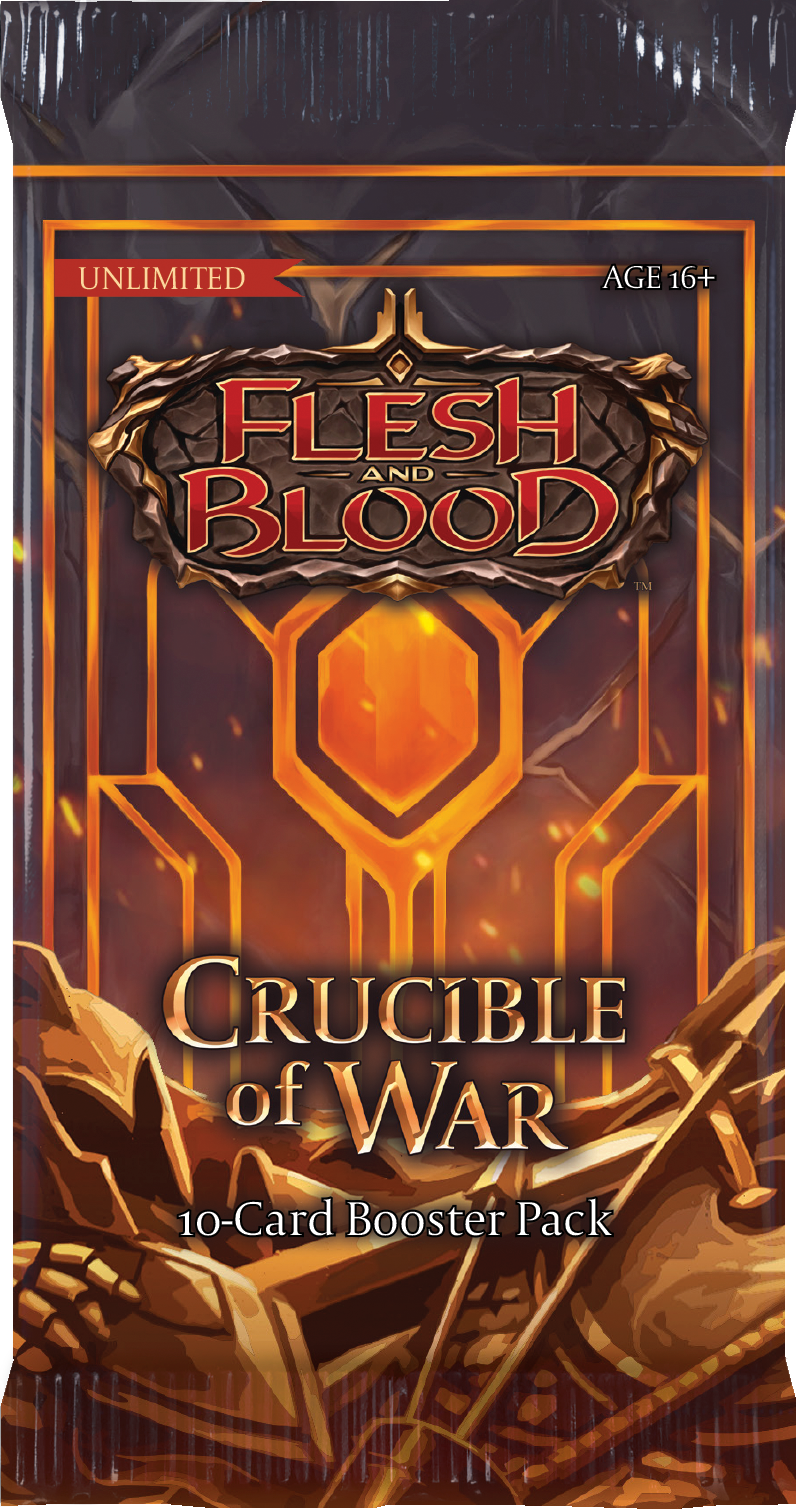 Booster Pack - Crucible of War Unlimited (Flesh And Blood)