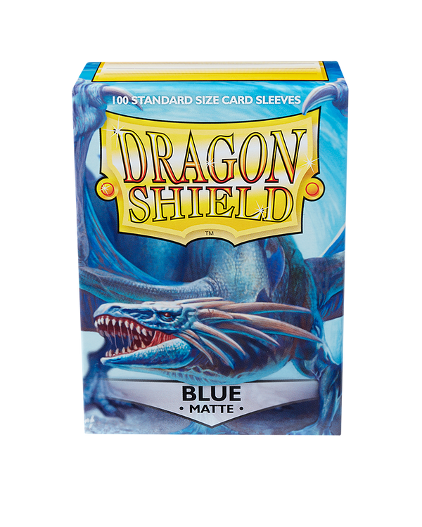 Blue - Matte Card Sleeves (Dragon Shield)