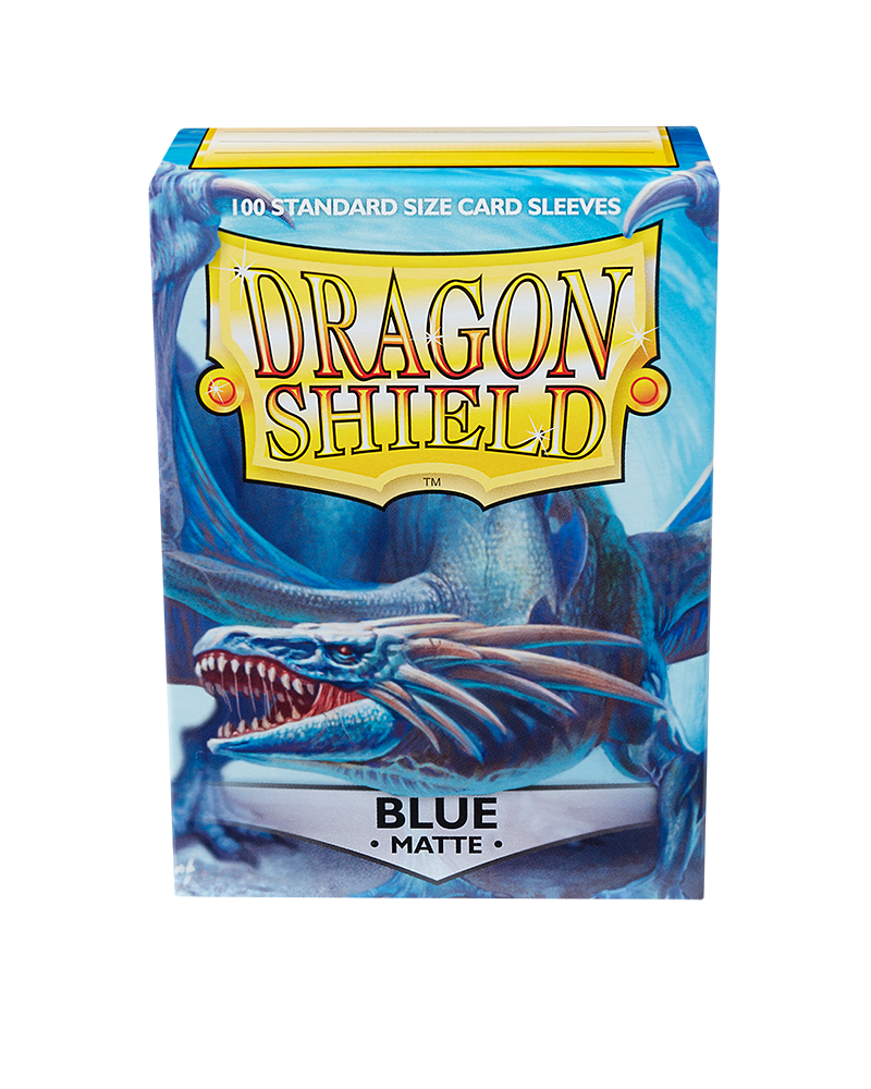 Blue - Matte Card Sleeves (Dragon Shield)