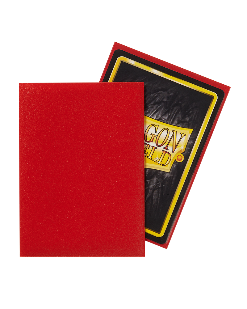 Crimson - Matte Card Sleeves (Dragon Shield)