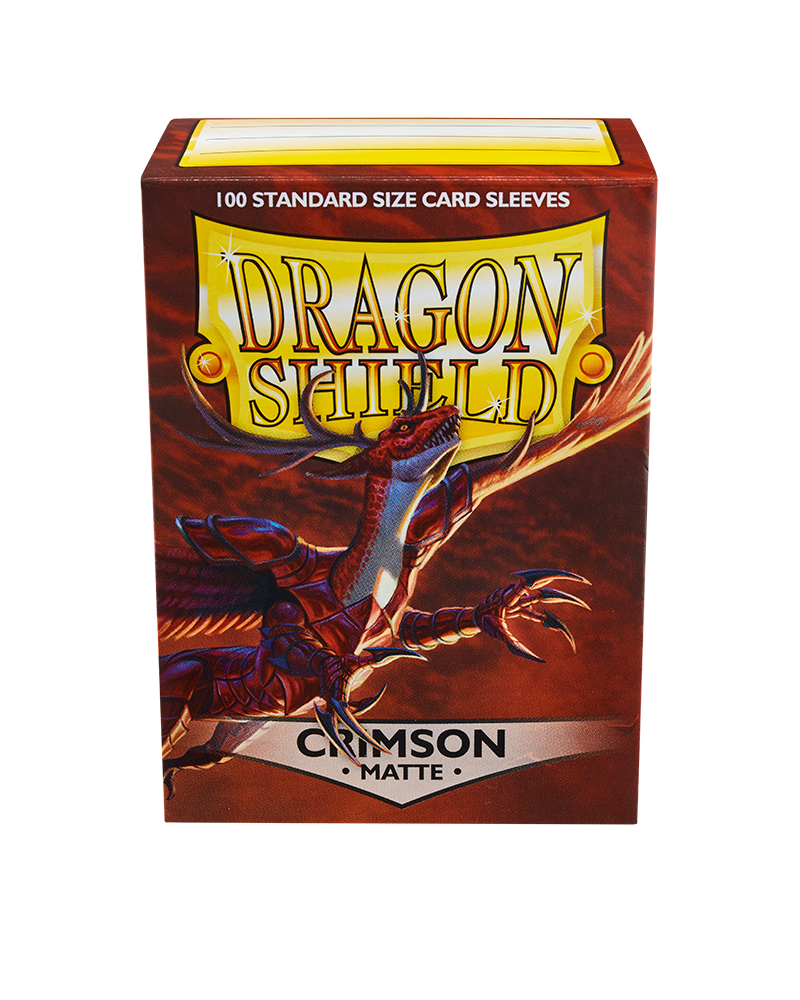 Crimson - Matte Card Sleeves (Dragon Shield)