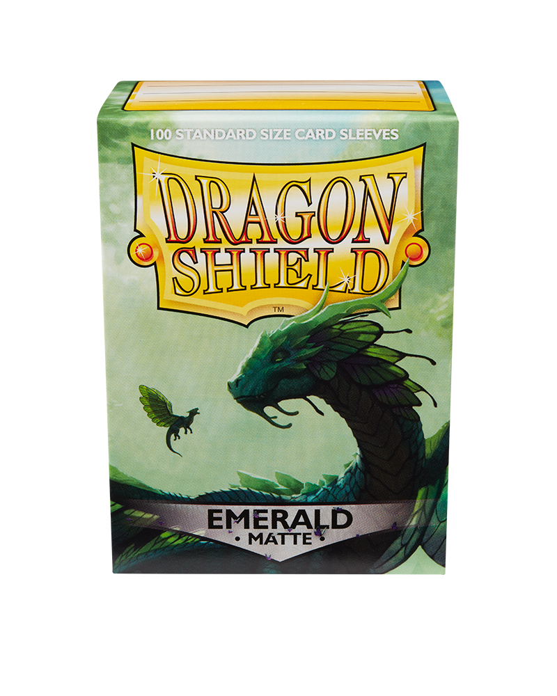 Dragon Shield - Emerald - Matte Sleeves Dragon Shield - Emerald - Matte Sleeves