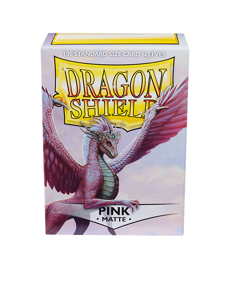 Pink - Matte Card Sleeves (Dragon Shield)