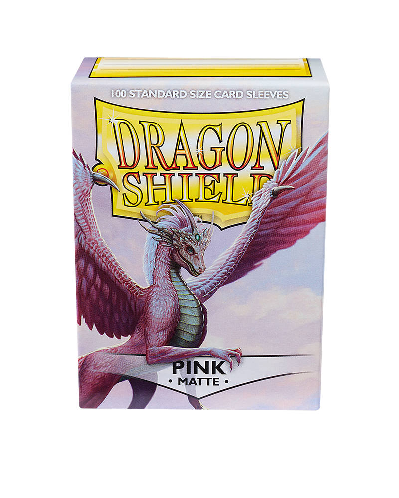 Pink - Matte Card Sleeves (Dragon Shield) Pink - Matte Card Sleeves (Dragon Shield)