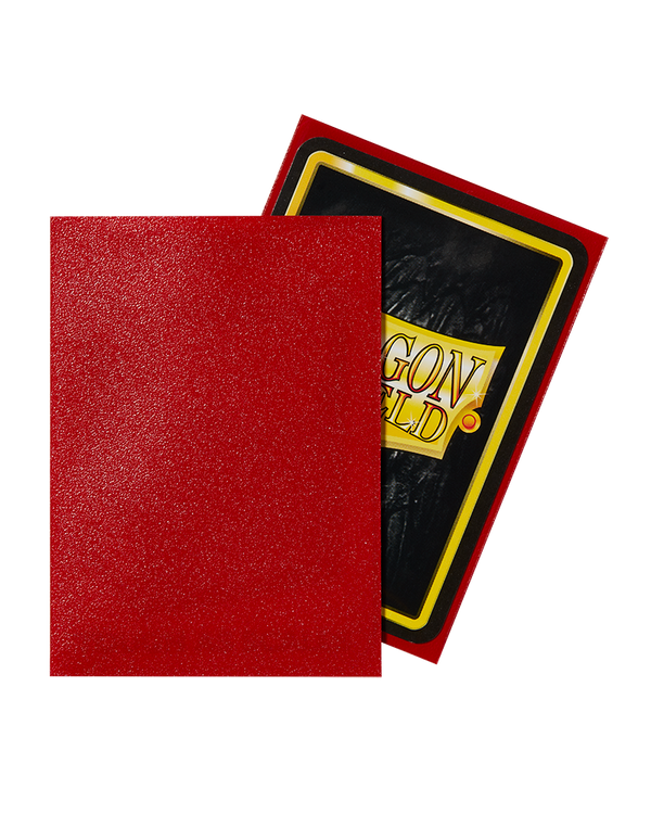 Ruby - Matte Card Sleeves (Dragon Shield)