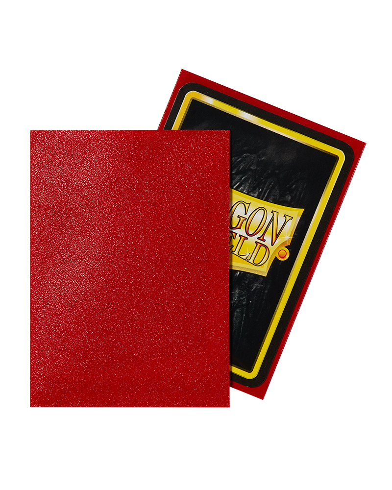 Ruby - Matte Card Sleeves (Dragon Shield)