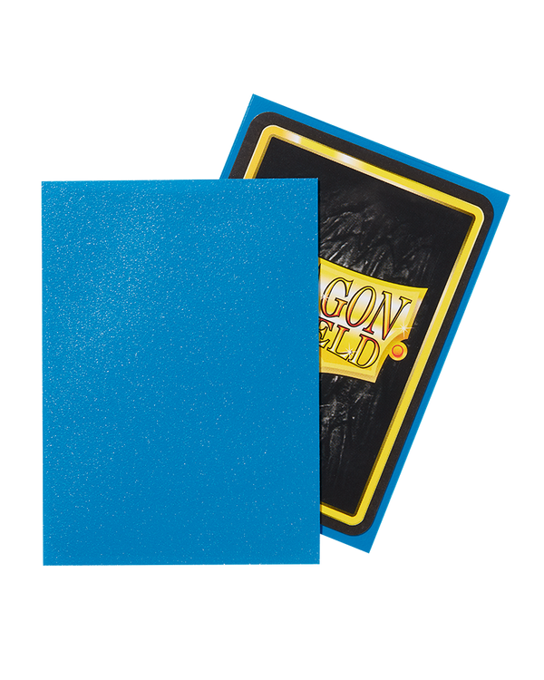Sapphire - Matte Card Sleeves (Dragon Shield)