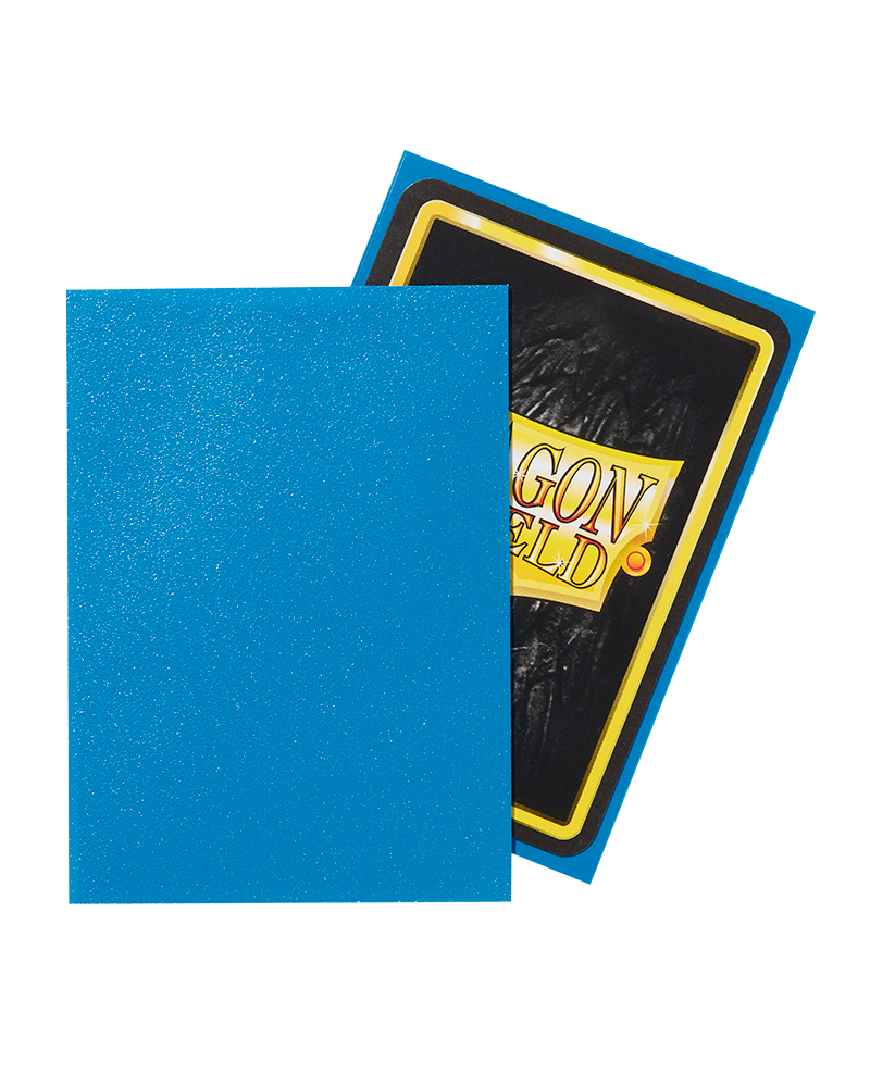 Sapphire - Matte Card Sleeves (Dragon Shield)