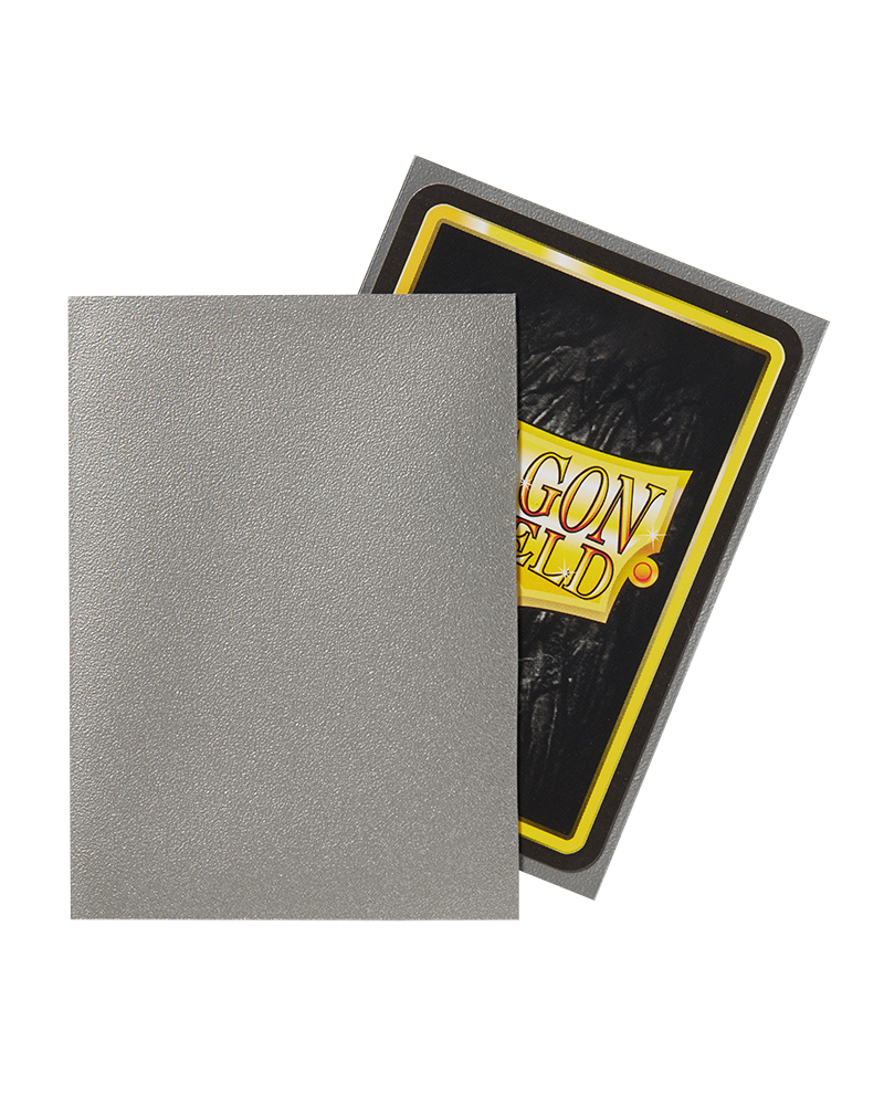 Dragon Shield - Silver - Matte Sleeves Dragon Shield - Silver - Matte Sleeves