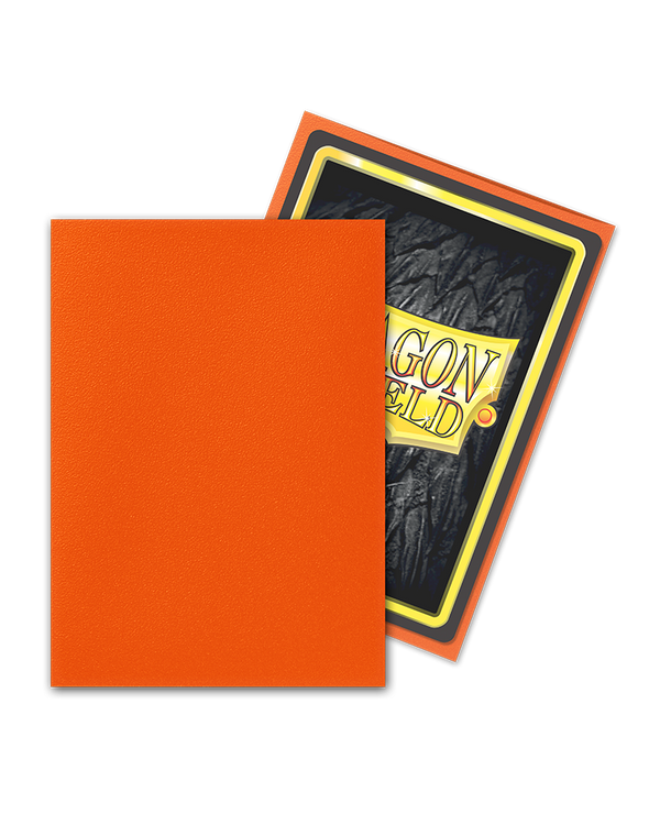 Tangerine - Matte Card Sleeves (Dragon Shield)
