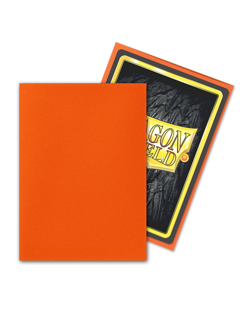 Tangerine - Matte Card Sleeves (Dragon Shield)