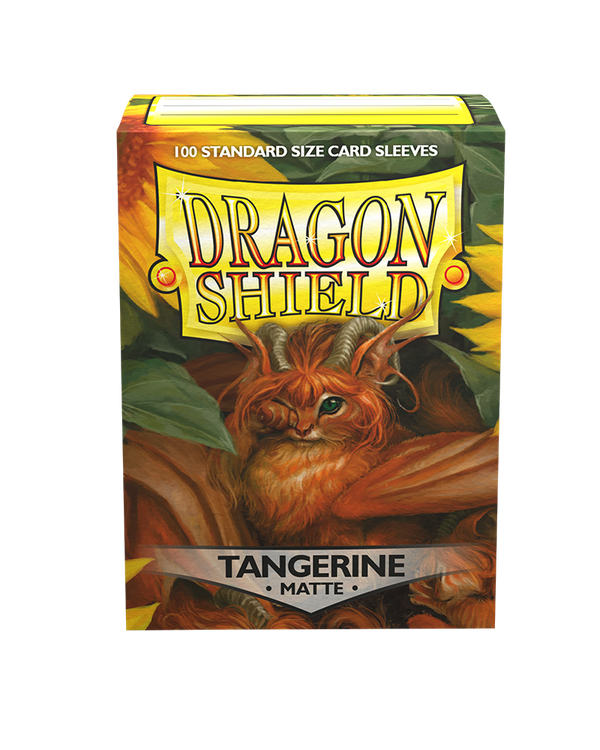 Tangerine - Matte Card Sleeves (Dragon Shield)