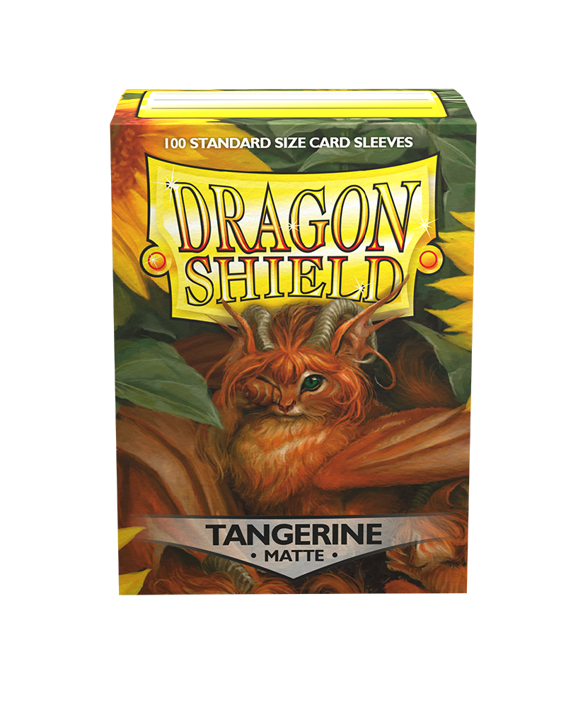 Tangerine - Matte Card Sleeves (Dragon Shield)