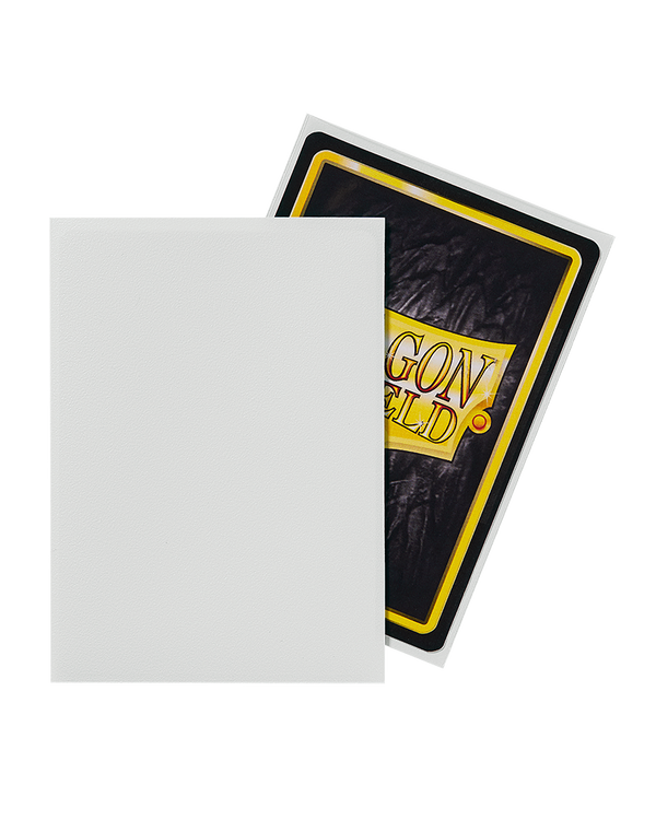 White - Matte Card Sleeves (Dragon Shield)
