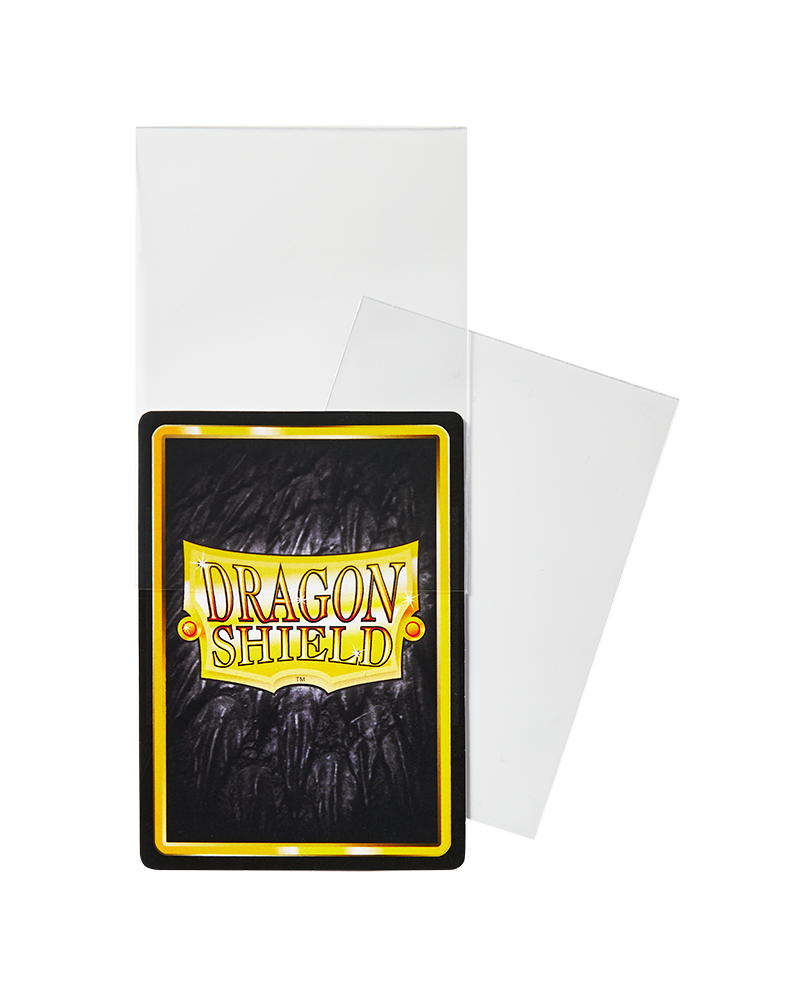 Clear 100Ct Pack - Perfect Fit Top Loaded Card Sleeves (Dragon Shield)