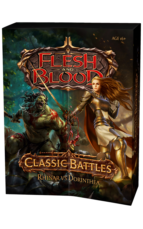 Classic Battles Rhinar VS Dorinthea (Flesh and Blood)