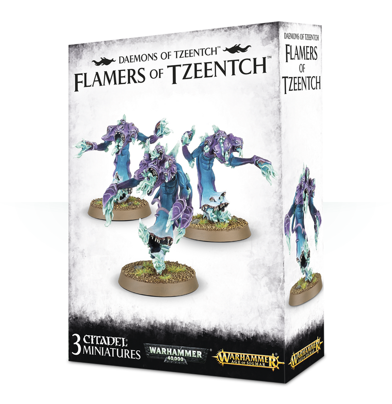 Daemons of Tzeentch: Flamers of Tzeentch (Warhammer Age of Sigmar / 40,000 - Games Workshop)
