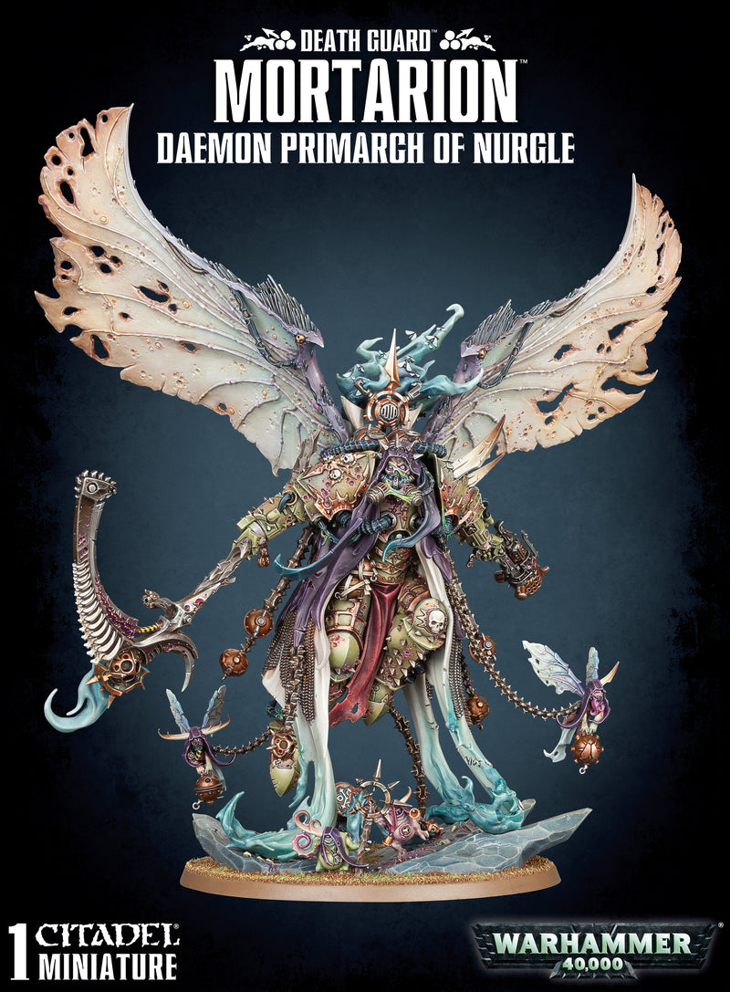 Chaos Space Marines - Death Guard: Mortarion Daemon Primarch of Nurgle (Warhammer 40,000 - Games Workshop)