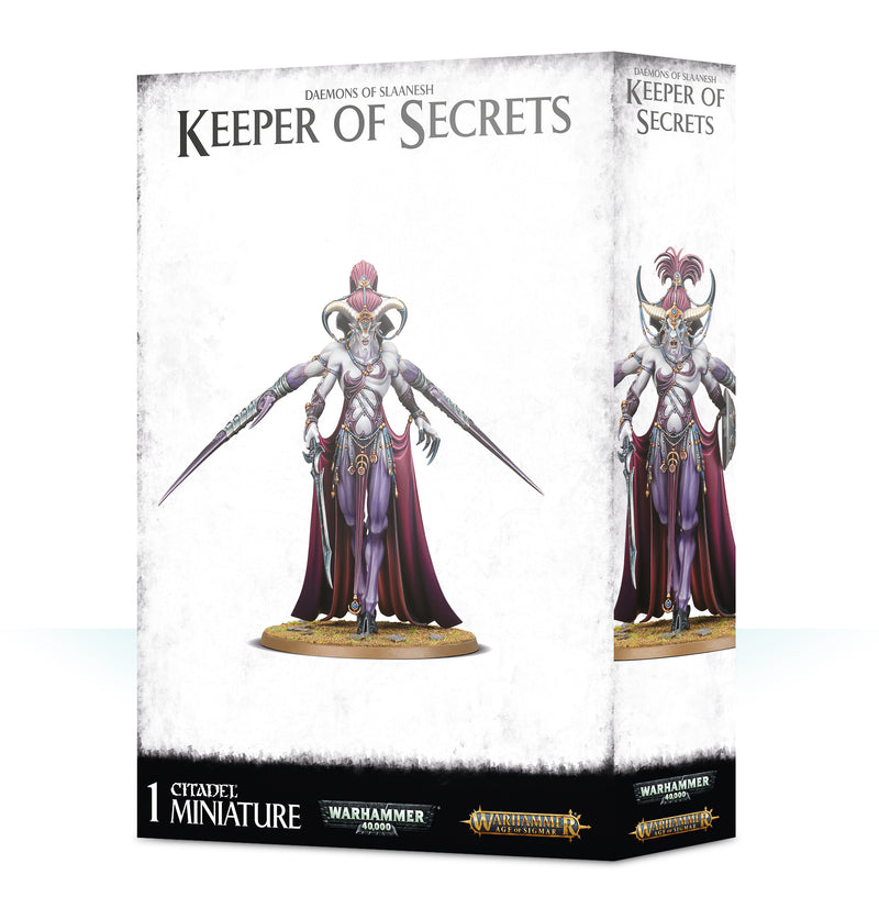 Daemons of Slaanesh: Keeper of Secrets (Warhammer Age of Sigmar / 40,000 - Games Workshop)