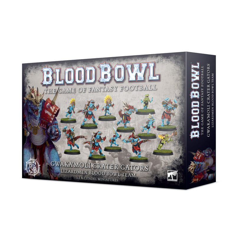 Blood Bowl: Gwaka'moli Crater Gators - The Lizardmen Team (Blood Bowl - Games Workshop)