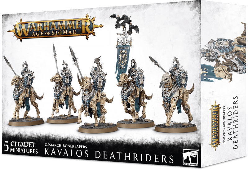 Ossiarch Bonereapers: Kavalos Deathriders (Warhammer Age of Sigmar - Games Workshop)