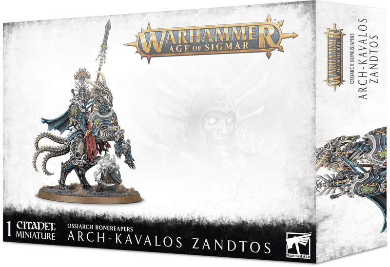 Ossiarch Bonereapers: Arch-Kavalos Zandtos (Warhammer Age of Sigmar - Games Workshop)