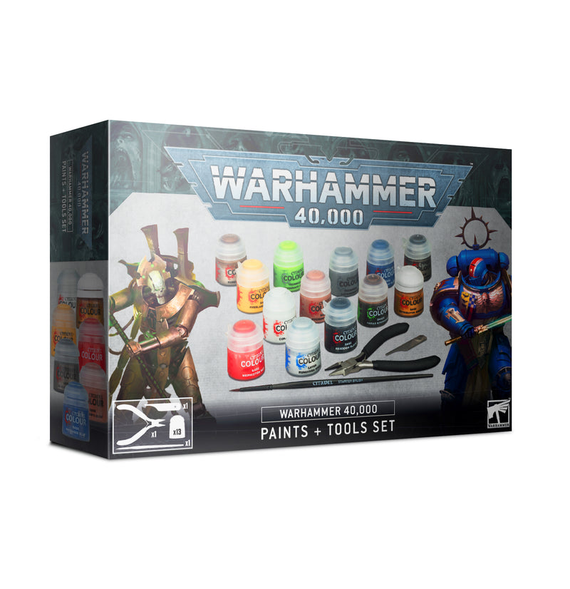 OLD EDITION: Warhammer 40000 Paints and Tools Set (Warhammer 40,000 - Games Workshop)