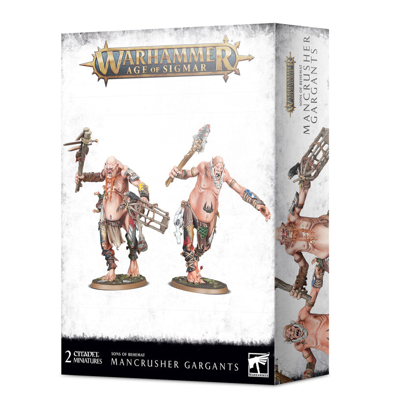 Sons of Behemat: Mancrusher Gargants (Warhammer Age of Sigmar - Games Workshop)