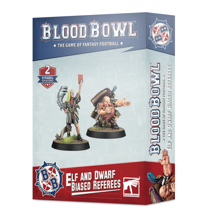 Blood Bowl: Elf And Dwarf Biased Referees (Blood Bowl - Games Workshop)