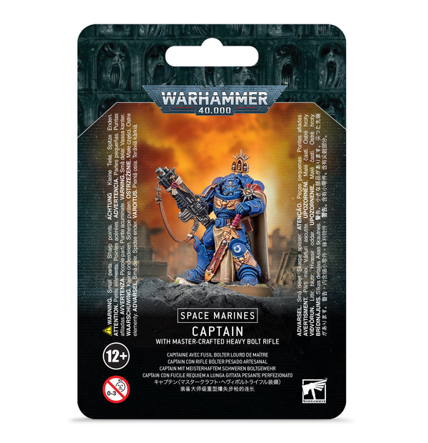 Space Marines: Captain with Master Crafted Bolt Rifle (Warhammer 40,000 - Games Workshop)