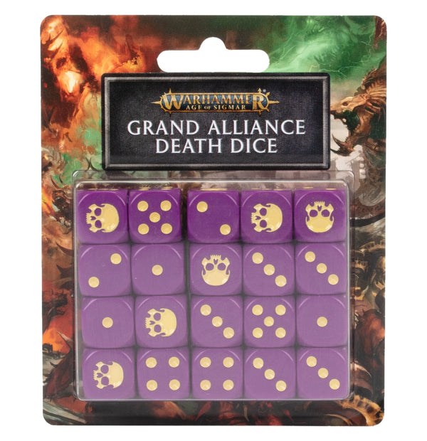 Grand Alliance Death Dice (Warhammer Age of Sigmar - Games Workshop)