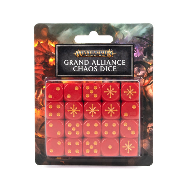 Grand Alliance Chaos Dice (Warhammer Age of Sigmar - Games Workshop)