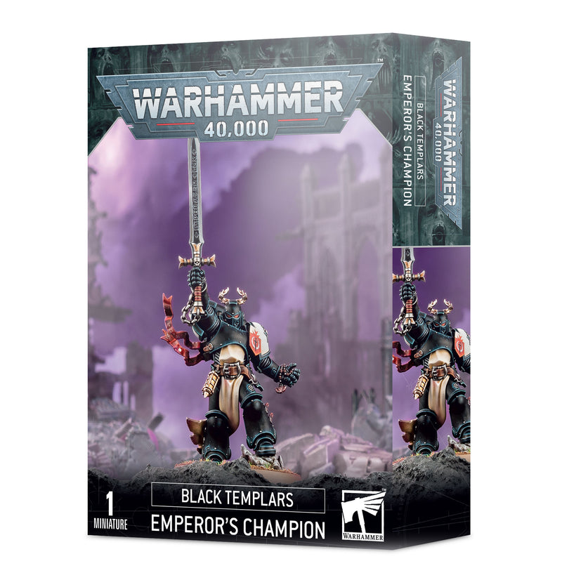 Space Marines - Black Templars: Emperor's Champion (Warhammer 40,000 - Games Workshop)