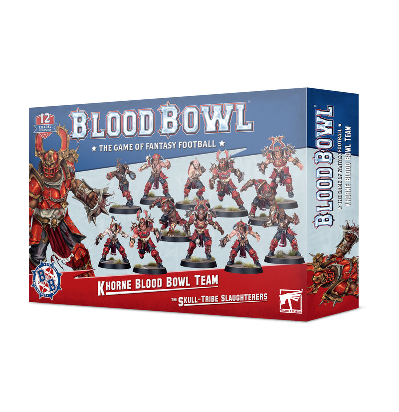 Blood Bowl: The Skull-Tribe Slaughters - The Khorne Team (Blood Bowl - Games Workshop)
