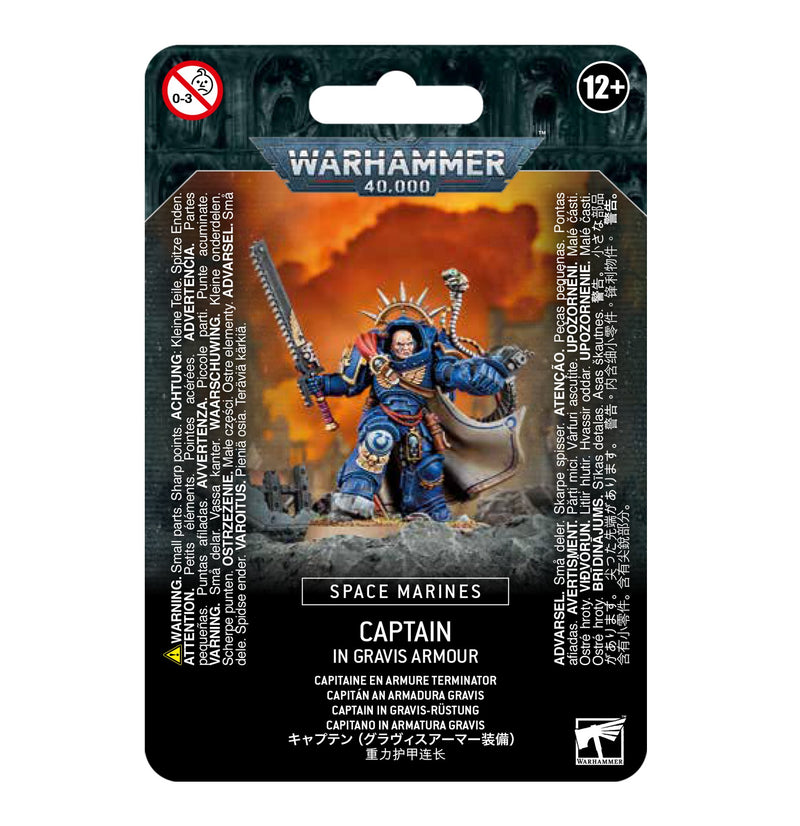 Space Marines: Captain in Gravis Armour (Warhammer 40,000 - Games Workshop)