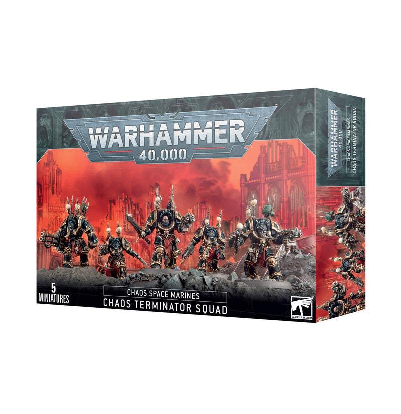 Chaos Space Marines: Chaos Terminator Squad (Warhammer 40,000 - Games Workshop)