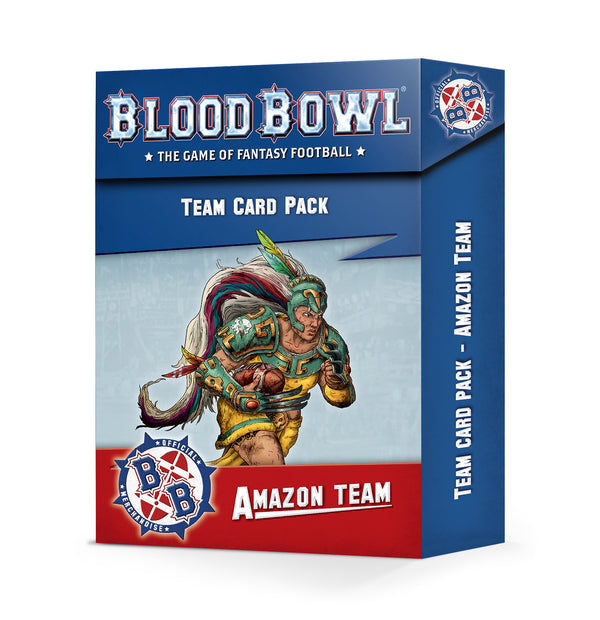 Blood Bowl: Amazon Team Card Pack (Blood Bowl - Games Workshop)