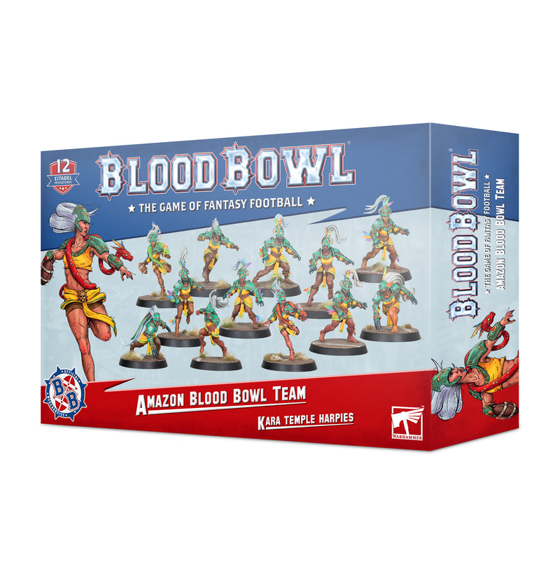 Blood Bowl: Kara Temple Harpies - The Amazon Team (Blood Bowl - Games Workshop)
