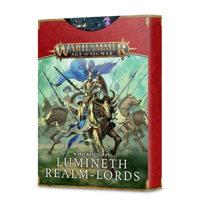 Lumineth Realm-Lords Warscroll Cards (Warhammer Age of Sigmar - Games Workshop)