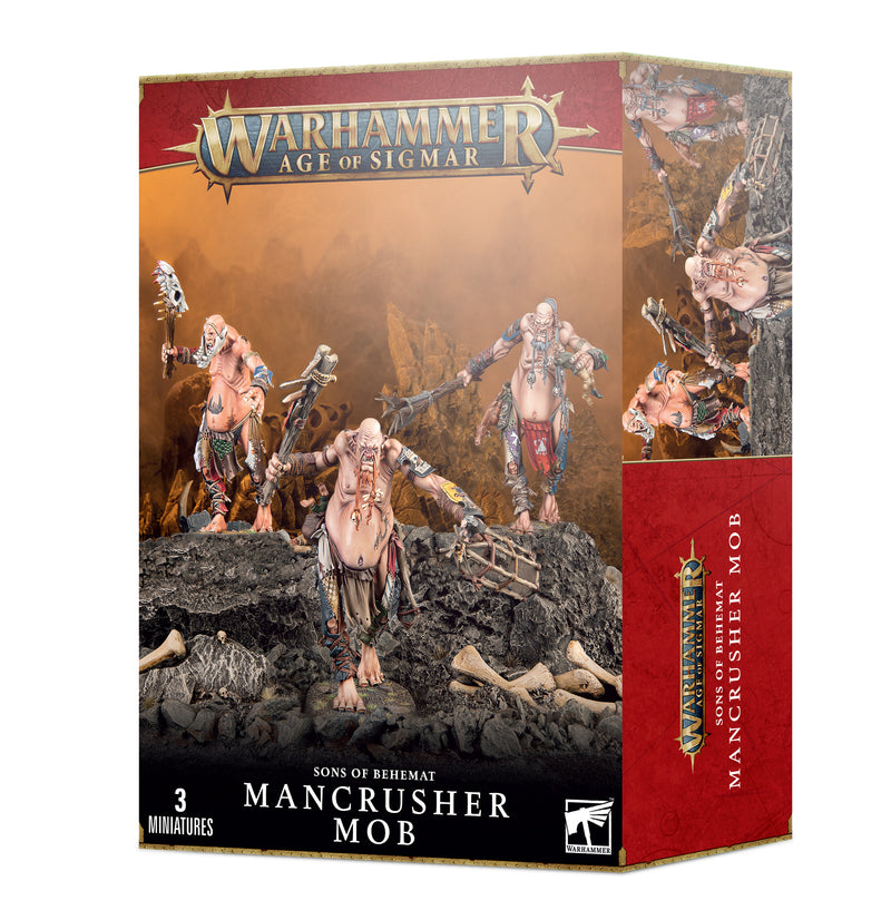 Sons of Behemat: Mancrusher Mob (Warhammer Age of Sigmar - Games Workshop)