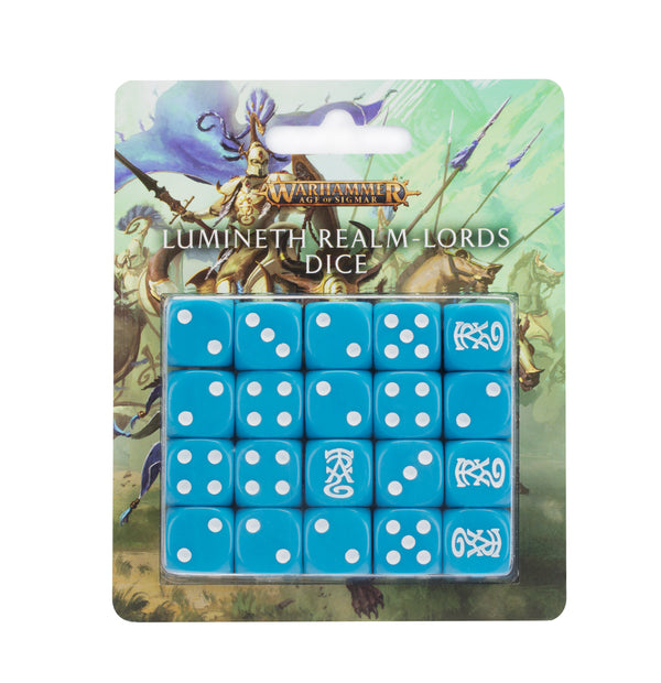 Lumineth Realm-Lords: Dice Set (Warhammer Age of Sigmar - Games Workshop)