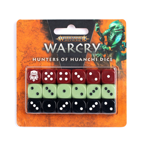 Warcry: Hunters of Huanchi Dice Set (Warhammer Age of Sigmar - Games Workshop)
