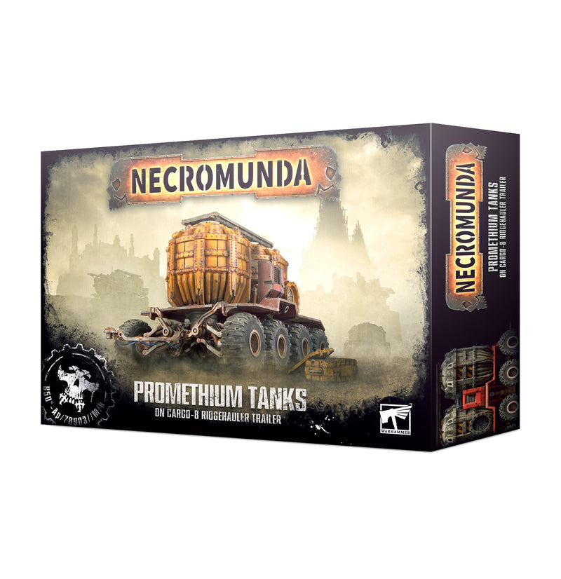 Necromunda: Promethium Tanks on Cargo-8 Trailer (Necromunda - Games Workshop)