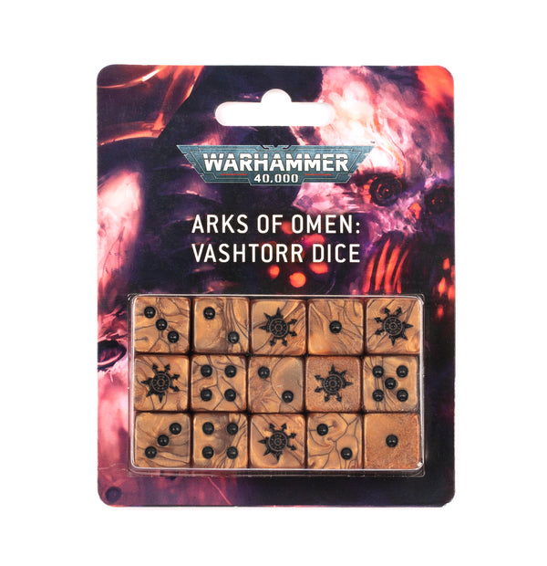 Arks of Omen: Vashtorr Dice Set (Warhammer 40,000 - Games Workshop)