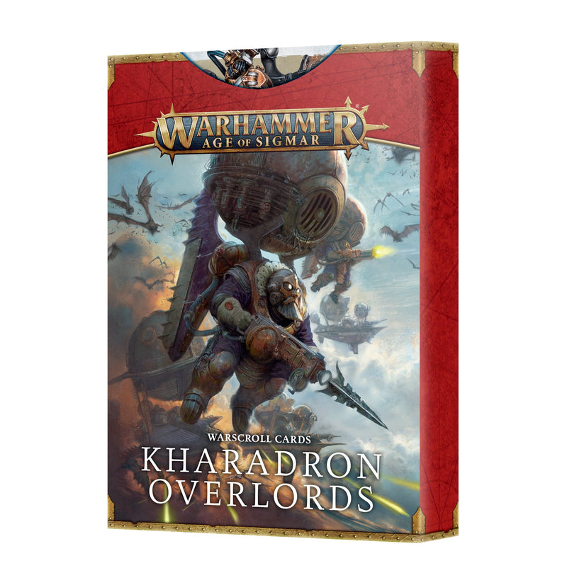 Kharadron Overlords: Warscroll Cards (Warhammer Age of Sigmar - Games Workshop)
